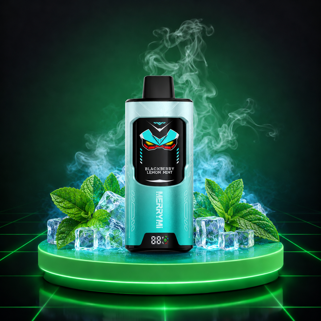 MerryMi Mecha Twist 75K Blackberry Lemon Mint